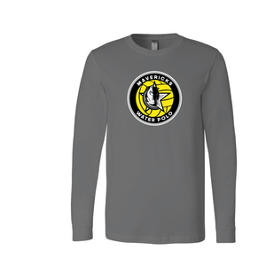 Mavericks Water Polo Club Custom Charcoal Unisex Jersey Long Sleeve Tee