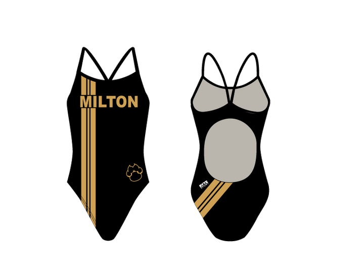 Milton Active Back Thin Strap Swimsuit RYTE Sport