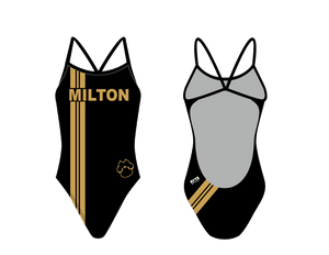 Milton Open Back Thin Strap Swimsuit RYTE Sport