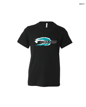 Modesto Mavericks Custom Black Youth Unisex Jersey Short Sleeve Tee RYTE Sport