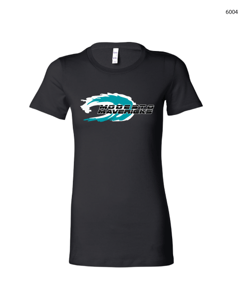 Modesto Mavericks Custom Black Women’s Favorite Tee RYTE Sport
