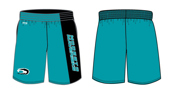 Modesto Mavericks Custom Gym Short RYTE Sport