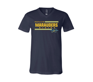 Monache High School Dive 2020 Unisex Jersey Short Sleeve V-Neck Tee RYTE Sport