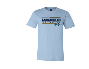 Monache High School Swim 2020 Custom Light Blue Cotton Unisex T-Shirt RYTE Sport