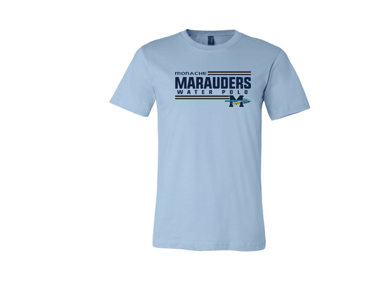 Monache High School Water Polo 2020 Custom Light Blue Cotton Unisex T-Shirt RYTE Sport