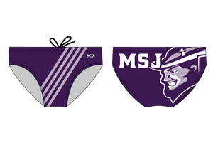 CUSTOM Mount Saint Joseph Water Polo Custom Men's Water Polo Brief - Personalized RYTE Sport