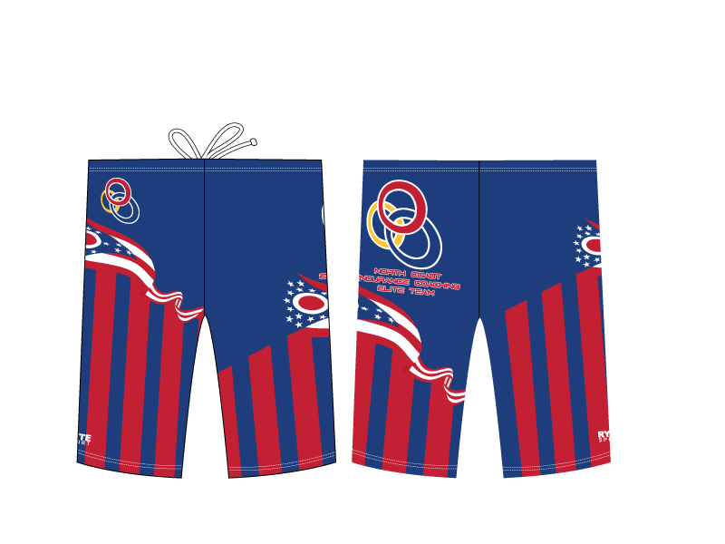 North Coast Endurance Coaching Elite Team Flag Design Custom Men's Jammer T6