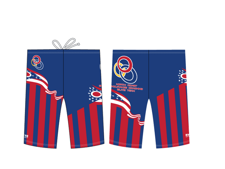 North Coast Endurance Coaching Elite Team Flag Design Custom Men's Jammer T6