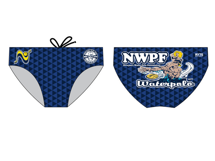 Newport Water Polo Foundation Custom Men's Brief RYTE Sport