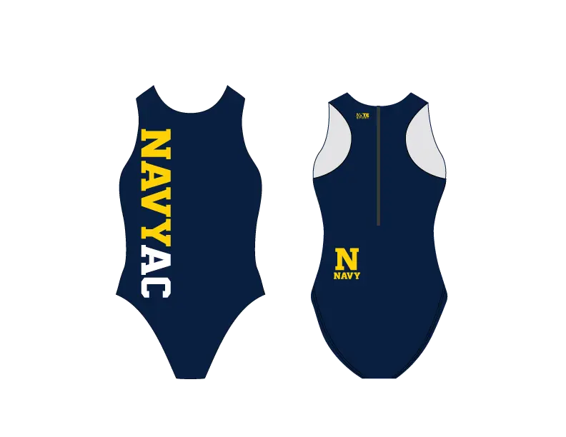 Navy Aquatics Club Custom Women's Water Polo Suit RYTE