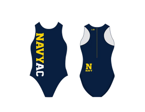 Navy Aquatics Club Custom Women's Water Polo Suit RYTE