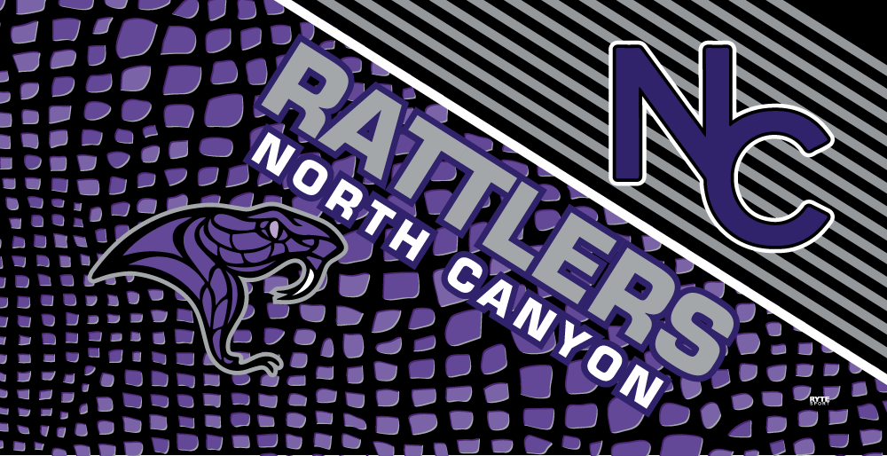 North Canyon High School Swim 2021 Custom Towel - Personalized RYTE Sport