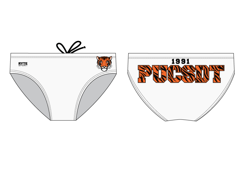 Princeton PUCSDT Custom Men's Swim & Water Polo Brief RYTE Sport