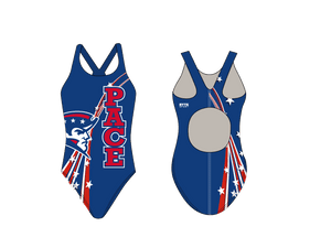 Pace High School Swim 2020 Custom Thick Strap Women's Swim Suit