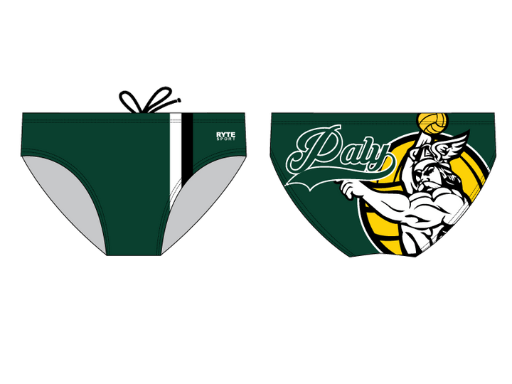 Palo Alto High School Water Polo 2019 Custom Men's Water Polo Brief - Personalized RYTE Sport