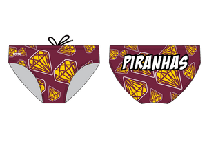 Piranhas Swim Team 2019 Custom Men's Swim Brief RYTE Sport