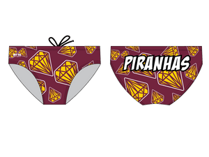 Piranhas Swim Team 2019 Custom Men's Swim Brief