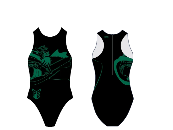 Portland State University Custom Women's Water Polo Suit - Personalized