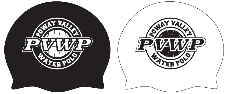 TWO - Poway Valley Water Polo Custom Latex Cap Bettertimes