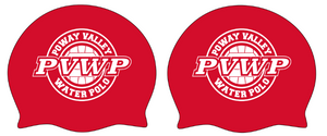 TWO - Poway Valley Water Polo Custom Goalie Latex Cap Bettertimes