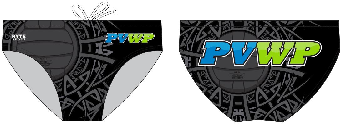 Poway Valley Water Polo Club Custom Men's Water Polo Suit RYTE Sport