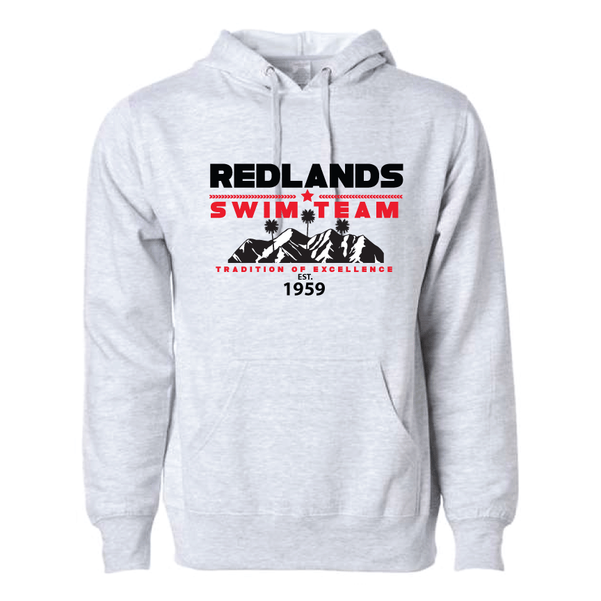 RST Redlands Swim Hoodie - Grey Heather San Mar