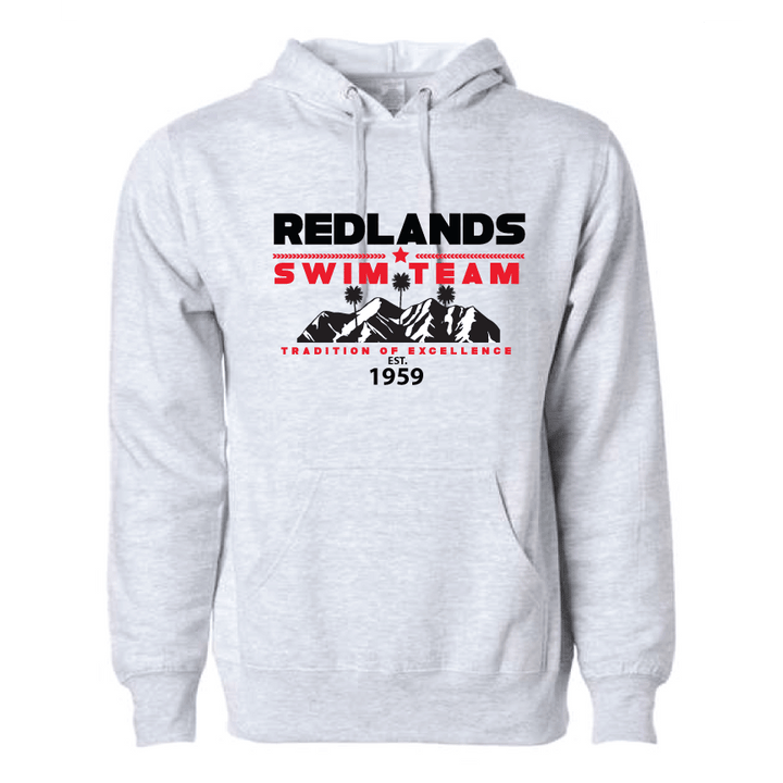 RST Redlands Swim Hoodie - Grey Heather San Mar