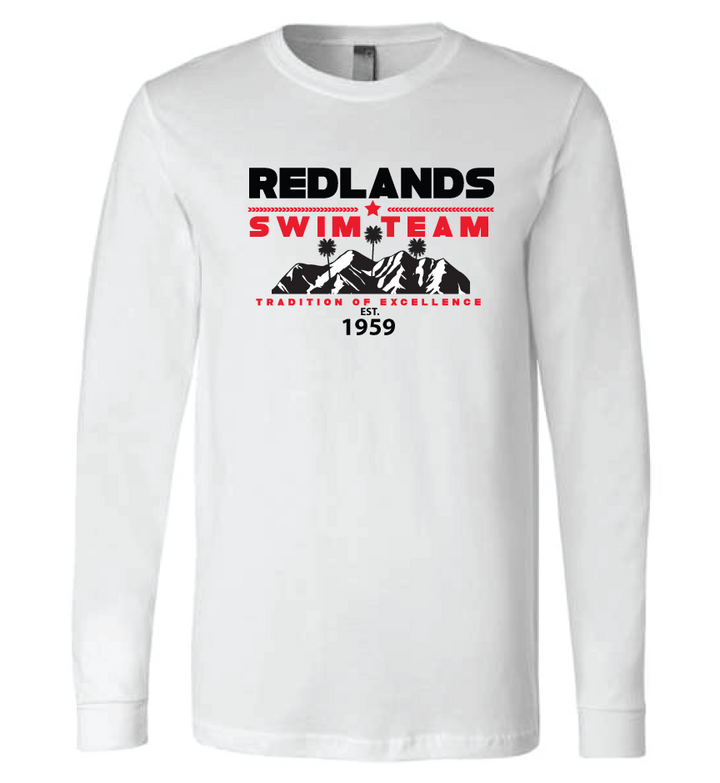RST Redlands Swim Long Sleeve - White San Mar