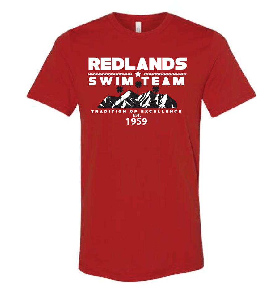 RST Redlands Swim Tee - Red San Mar