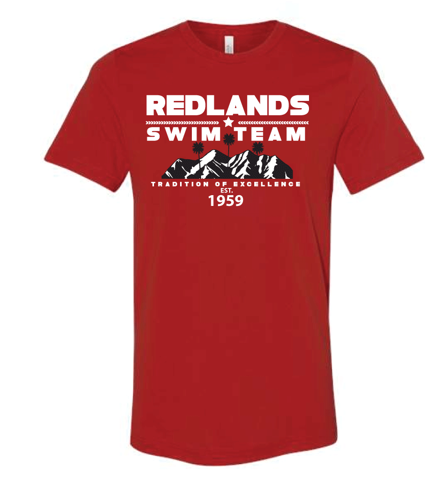 RST Redlands Swim Tee - Red