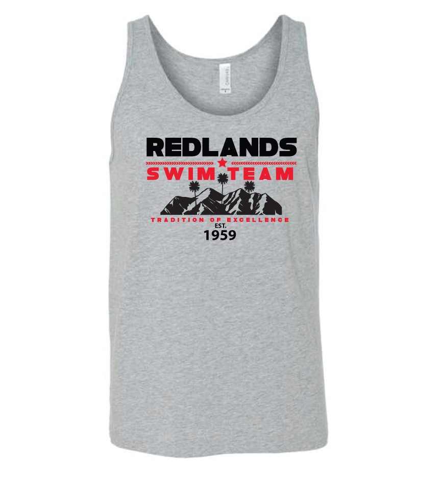 RST Redlands Swim Tank - Athletic Heather San Mar