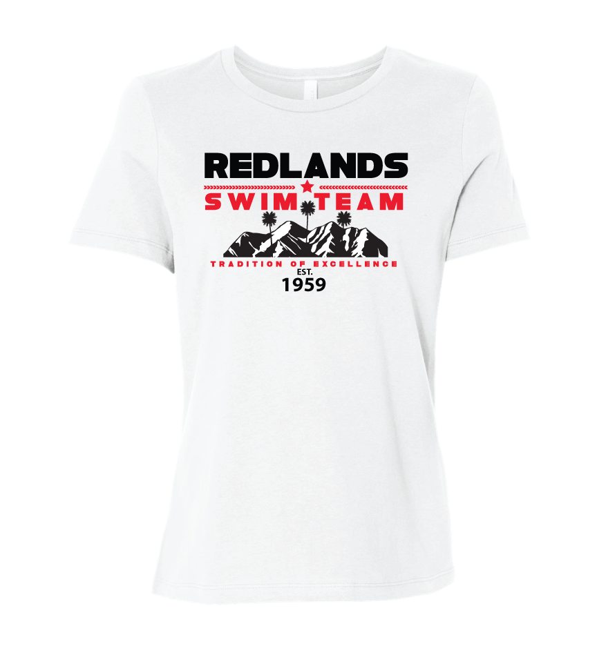 RST Redlands Womens Swim T-Shirt - White San Mar
