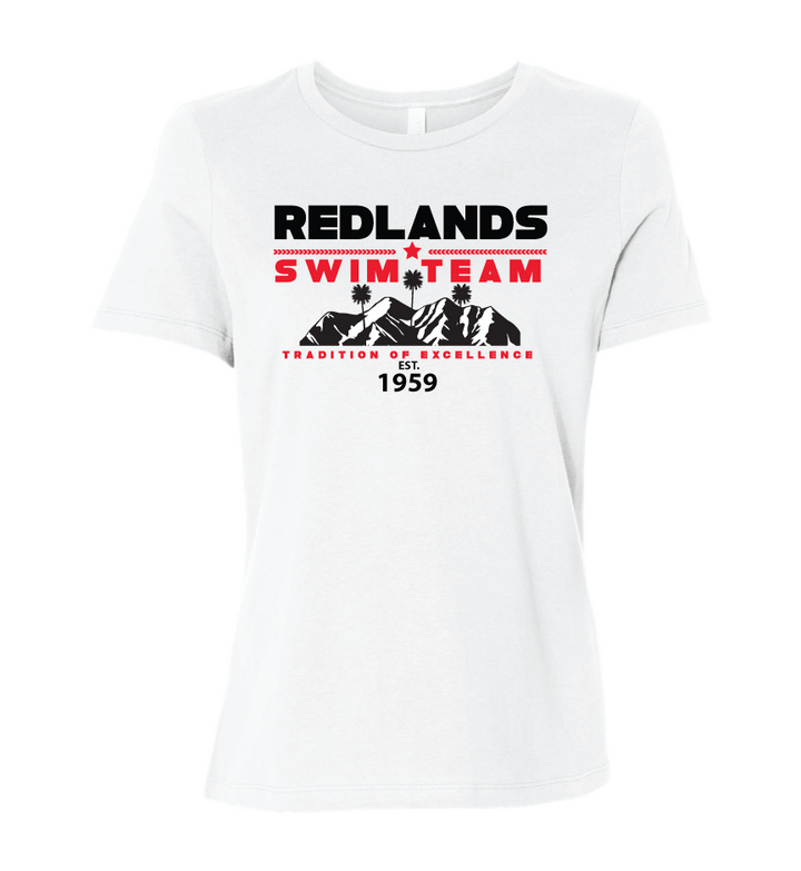 RST Redlands Womens Swim T-Shirt - White San Mar