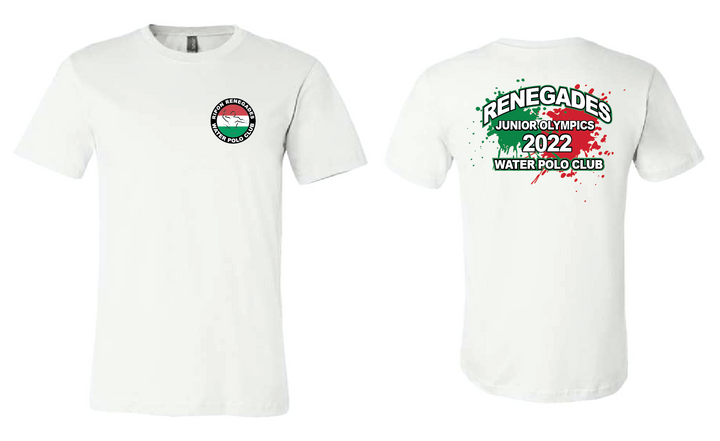 Ripon Renegades 2022 Water Polo Club Unisex T-shirt - White San Mar