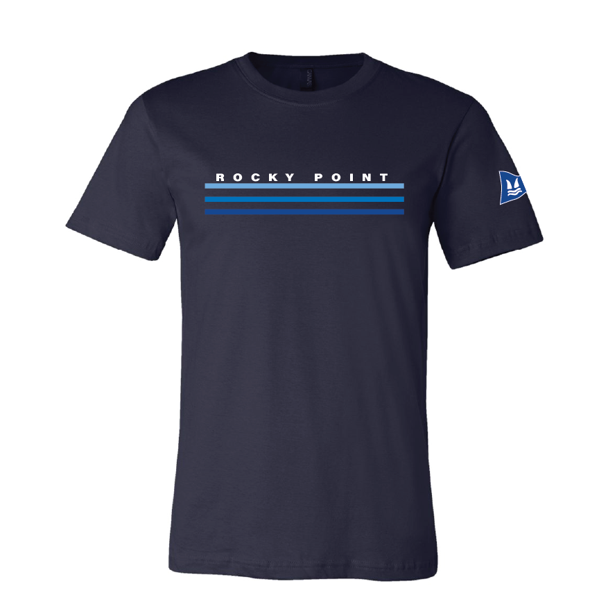 Rocky Point Navy Adult Unisex T-Shirt