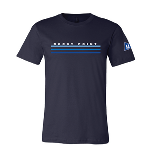 Rocky Point Navy Adult Unisex T-Shirt