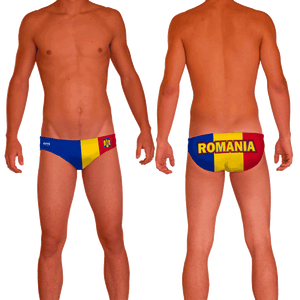 Romania Men's Swim & Water Polo Brief RYTE Sport