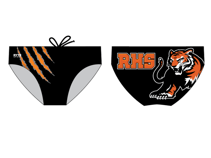 CUSTOM Roseville High School Boys Water Polo Men's Swim & Water Polo Brief RYTE Sport