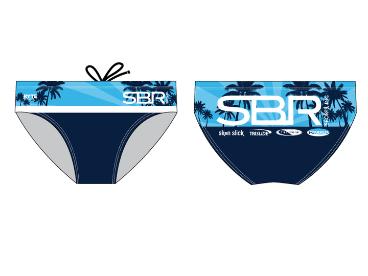 SBR Sport Custom Men's Swim and Water Polo Brief RYTE Sport