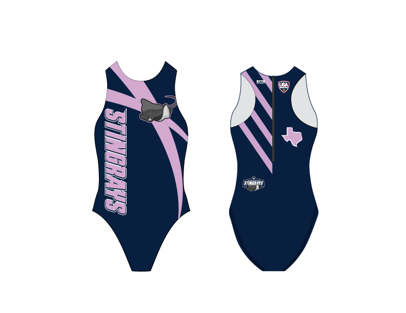 San Antonio Stingrays Women's Water Polo Suit - Personalized *MANDATORY*