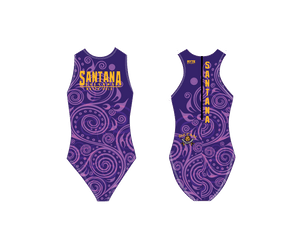 Santana High School Custom Women's Water Polo Suit T6