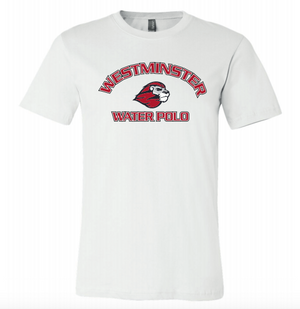 Westminster High School Water Polo 2020 Custom White Unisex Jersey Short Sleeve Tee RYTE Sport