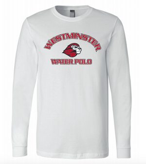 Westminster High School Water Polo 2020 Custom White Unisex Jersey Long Sleeve Tee RYTE Sport