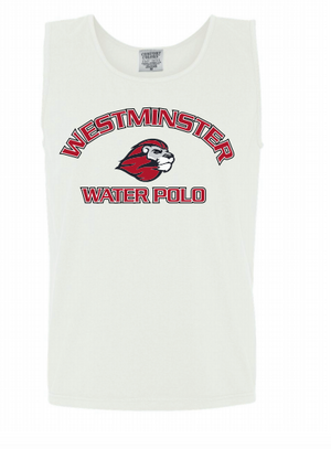 Westminster High School 2020 Custom White Garment-Dyed Heavyweight Tank Top RYTE Sport