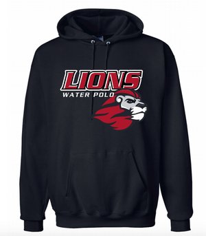 Westminster High School Water Polo 2020 Custom Black Ultimate Cotton Pullover Hooded Sweatshirt RYTE Sport