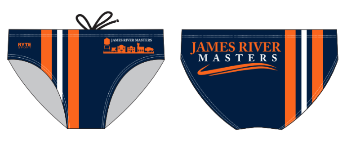 James River Masters Custom Swim Brief RYTE Sport