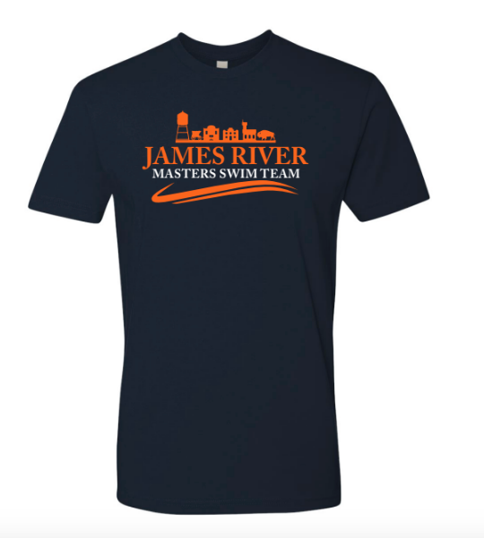 James River Masters Custom Navy Unisex Jersey Short Sleeve Tee RYTE Sport