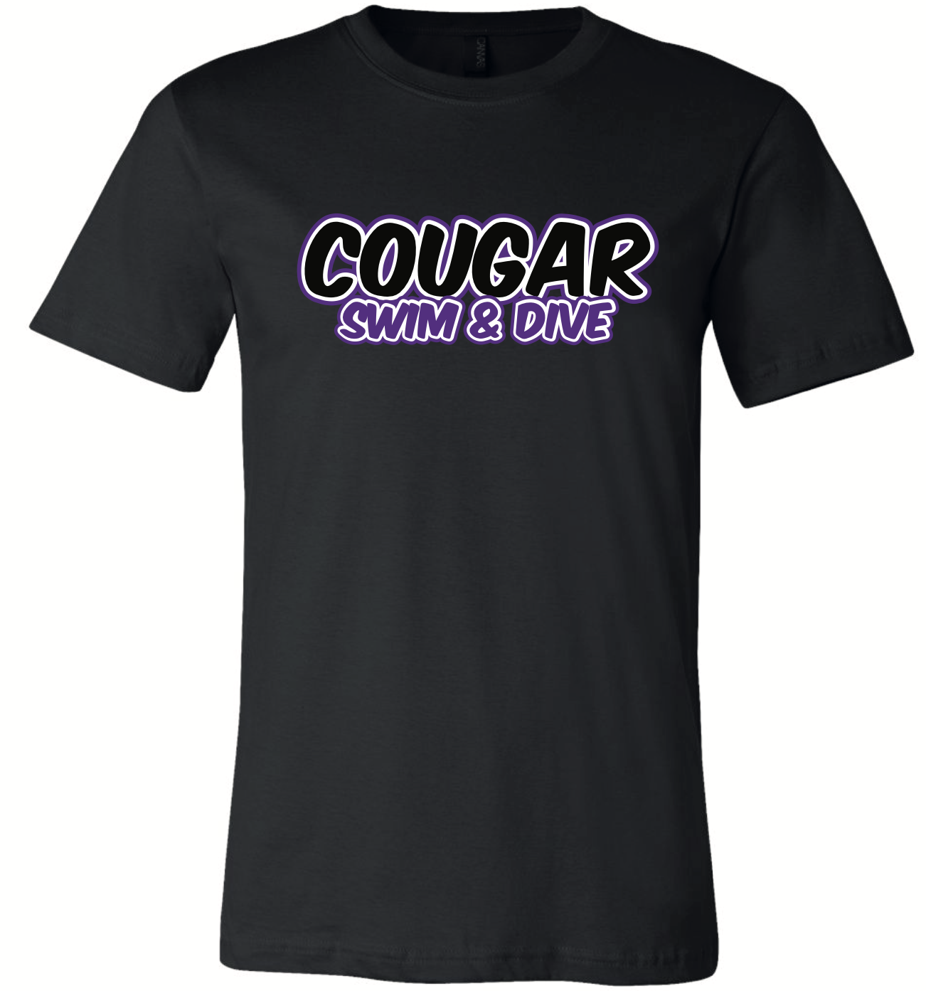 Rancho Cucamonga High School Swim 2021 Custom Unisex Black Short Sleeve Tee RYTE Sport