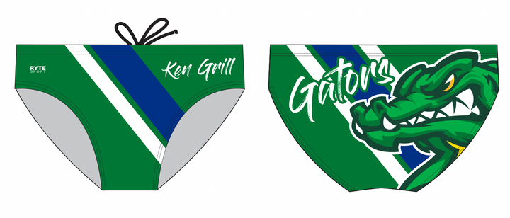 Ken Grill Gators Custom Swim Brief RYTE Sport