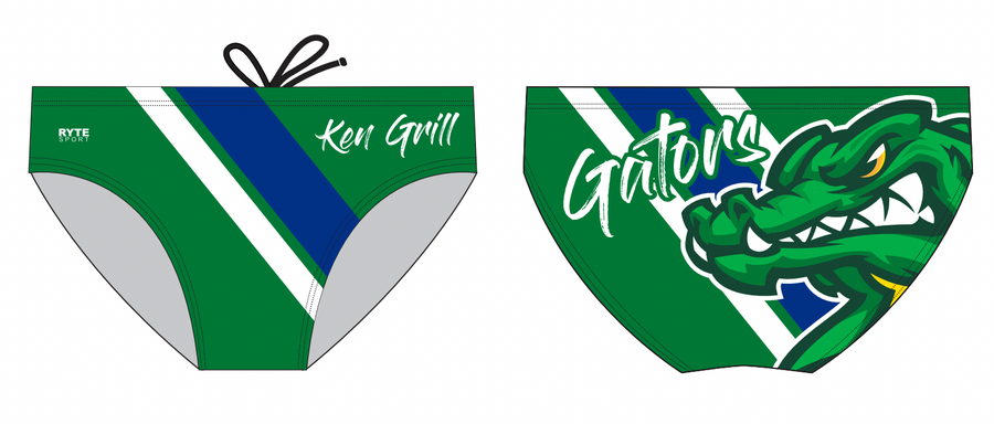 Ken Grill Gators Custom Swim Brief